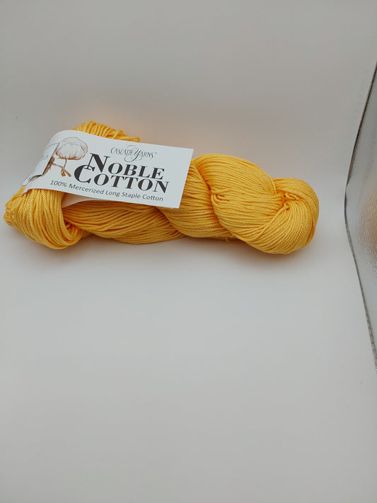 Cascade Yarns Noble Cotton DK weight Golden Yellow