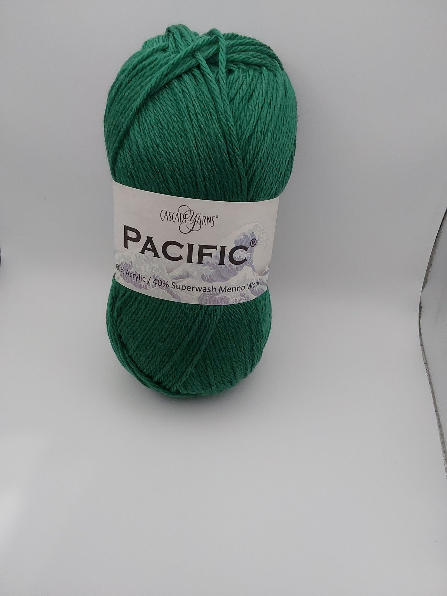 Cascade Yarns Pacific worsted weight Pine Green