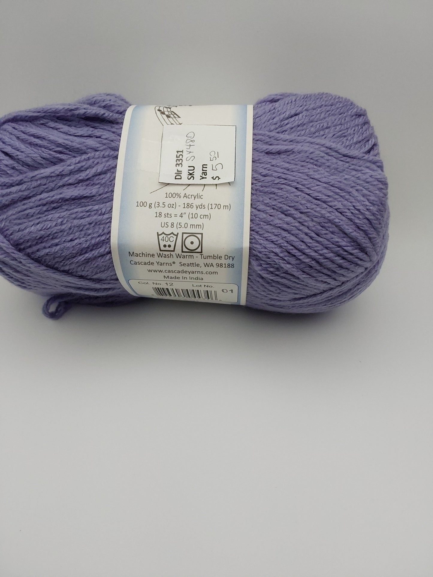 Cascade Yarns Anthem Worsted weight Lavender