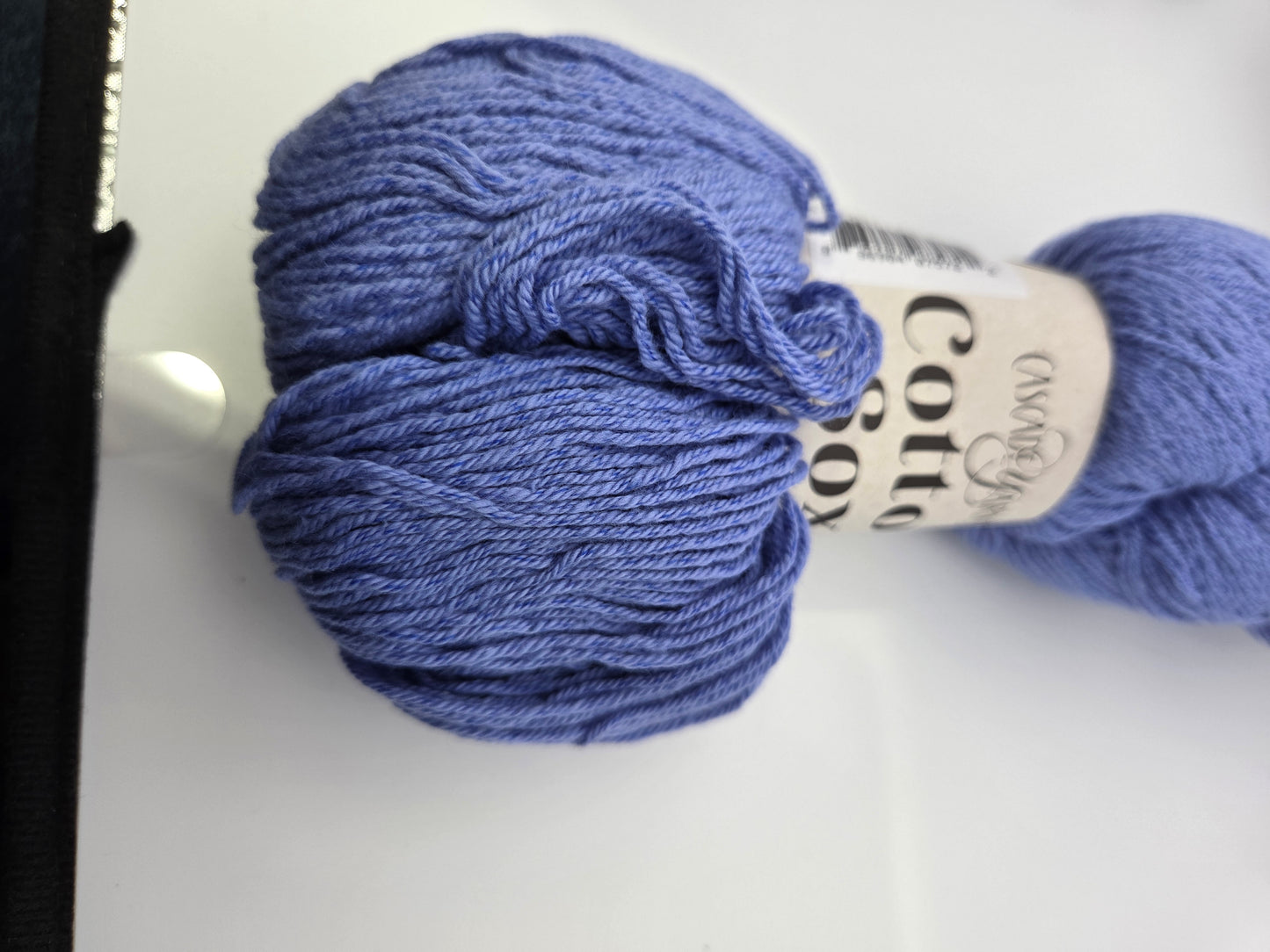 Cascade Yarns Cotton Sox Sock weight Cornflower Blue