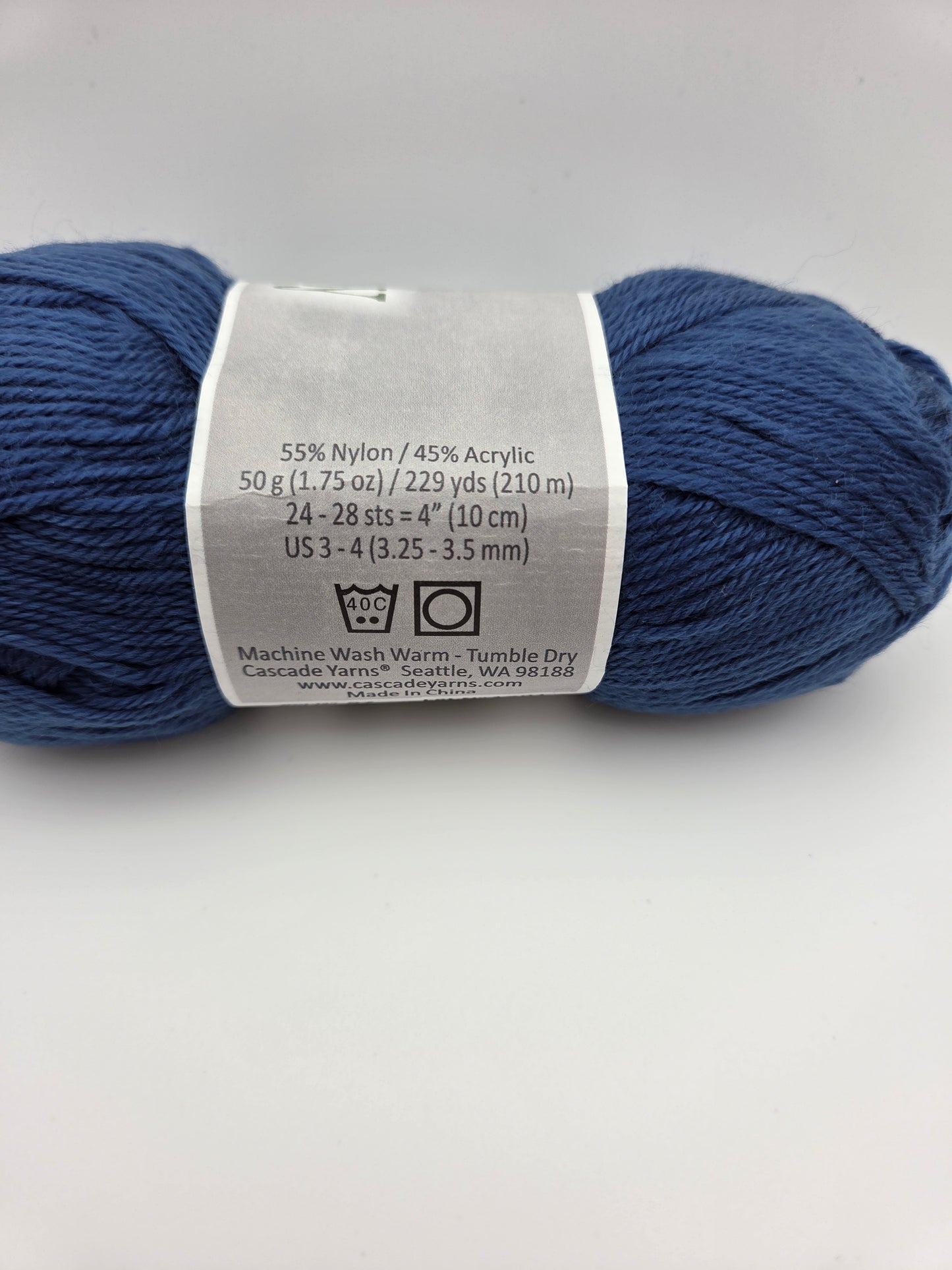 Cascade Yarns Cherub Baby Sock weight Navy