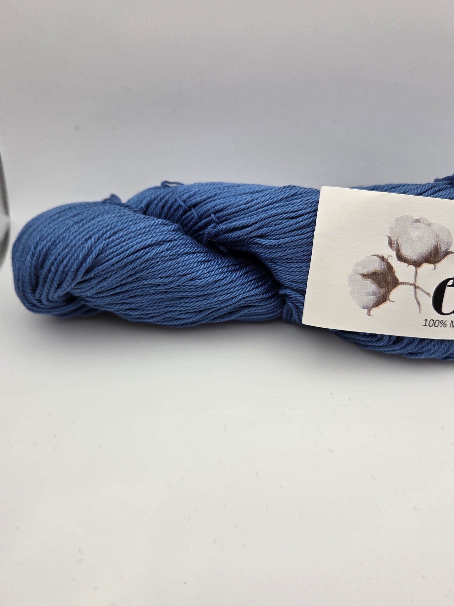 Cascade Yarns Noble Cotton DK weight Blue