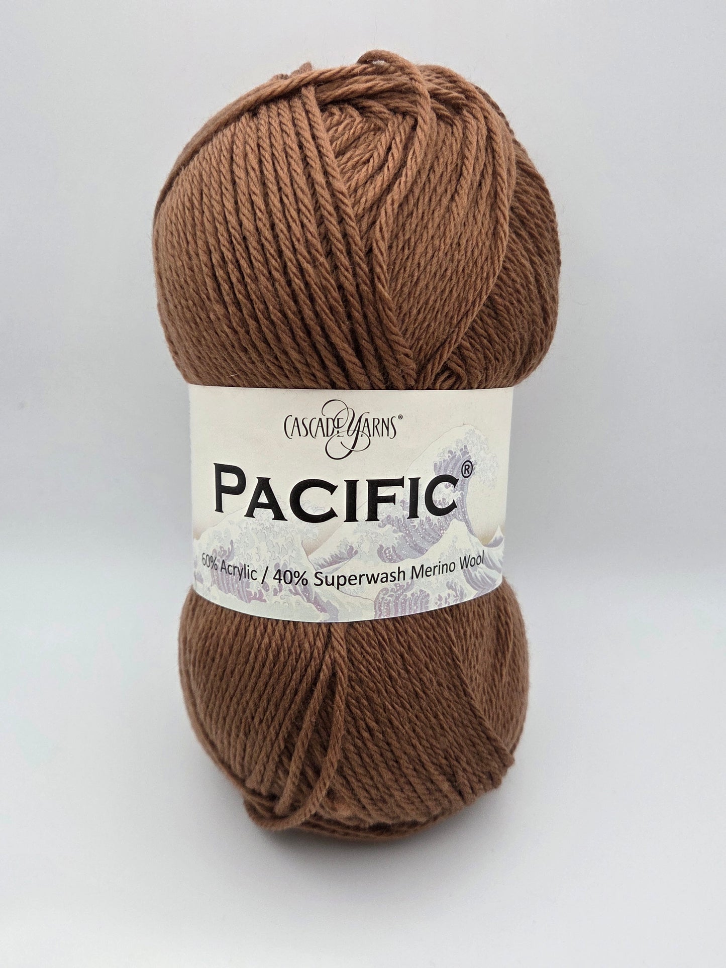 Cascade Yarns Pacific worsted weight Burnt Cinnamon