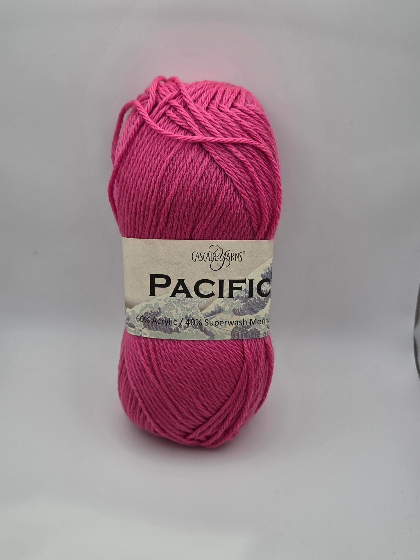 Cascade Yarns Pacific worsted weight Carmine Rose