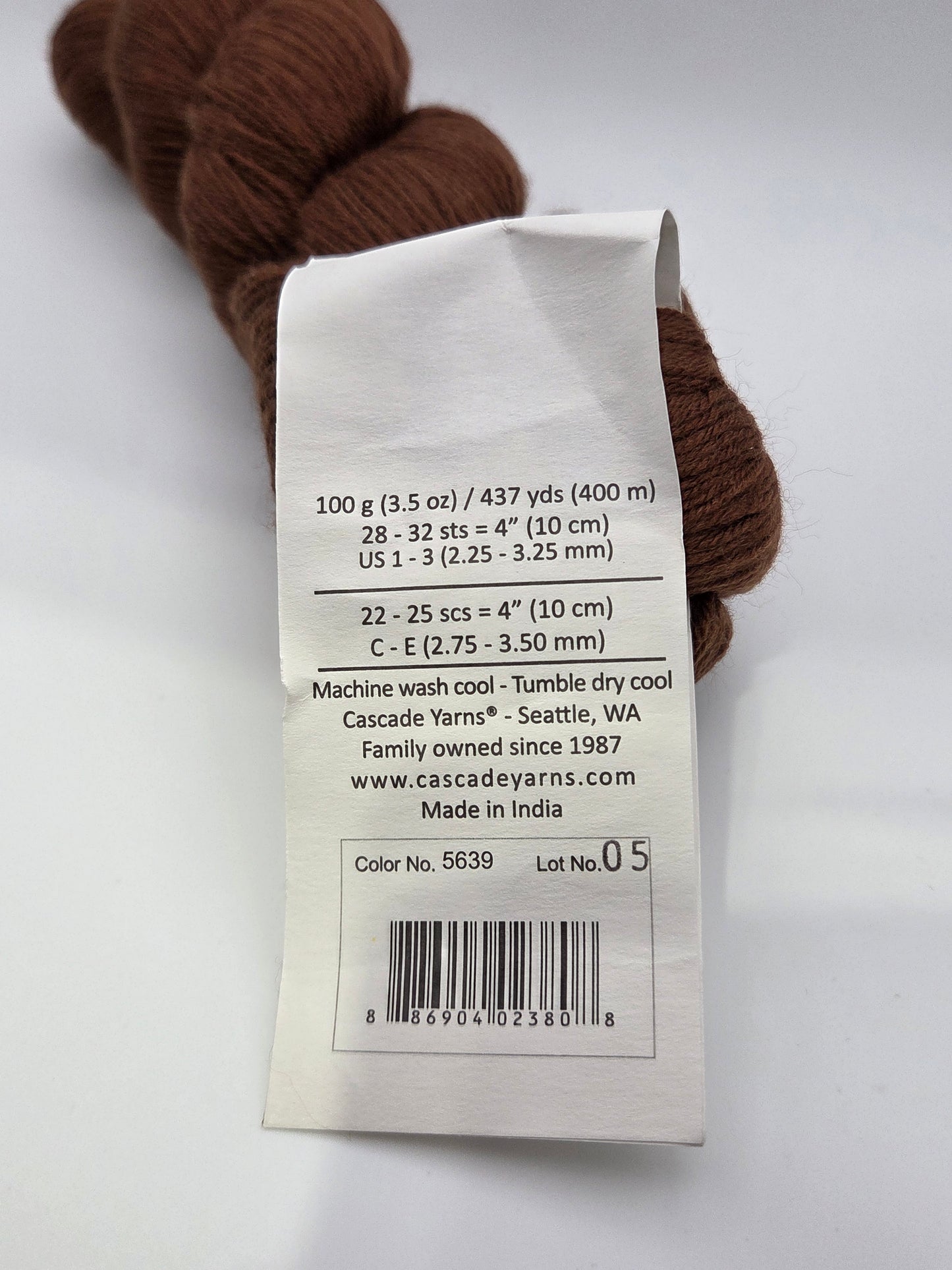 Cascade Yarns Heritage Fingering weight Red