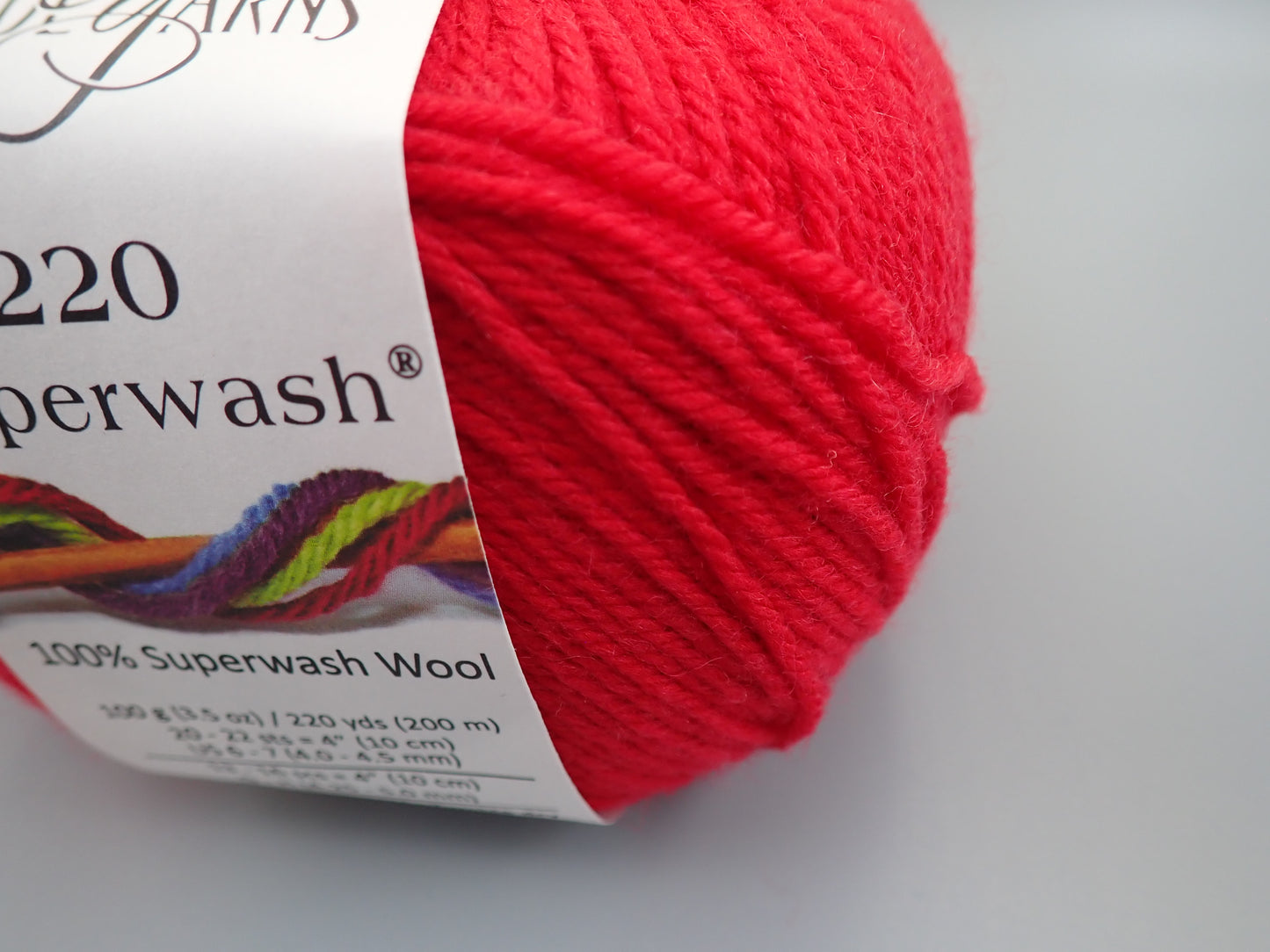 Cascade Yarns 220 Superwash DK weight Really Red