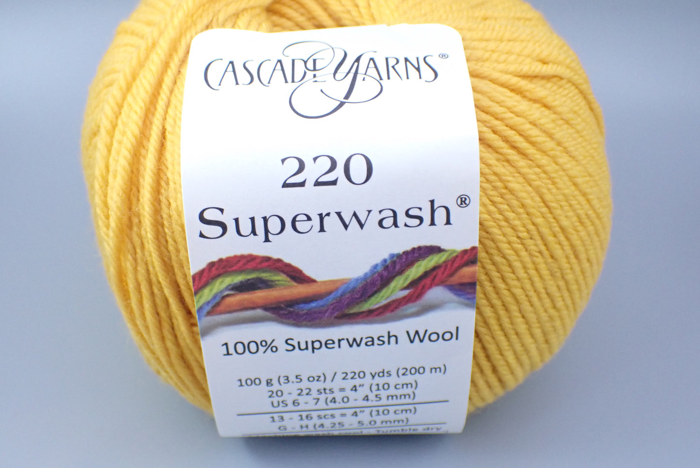 Cascade Yarns 220 Superwash DK weight Golden