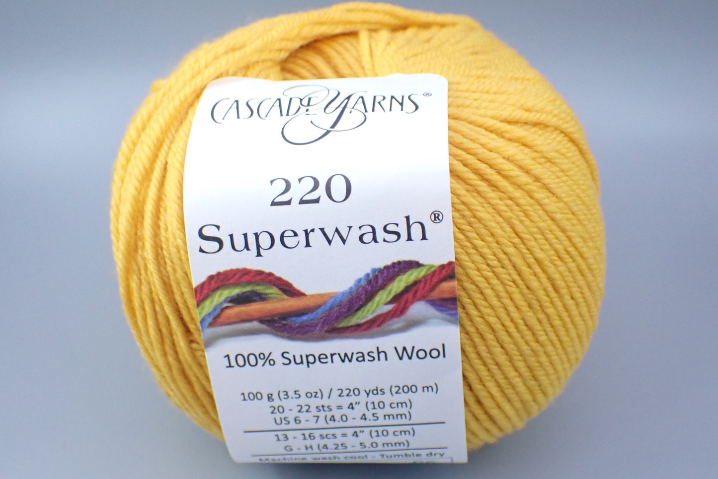 Cascade Yarns 220 Superwash DK weight Golden