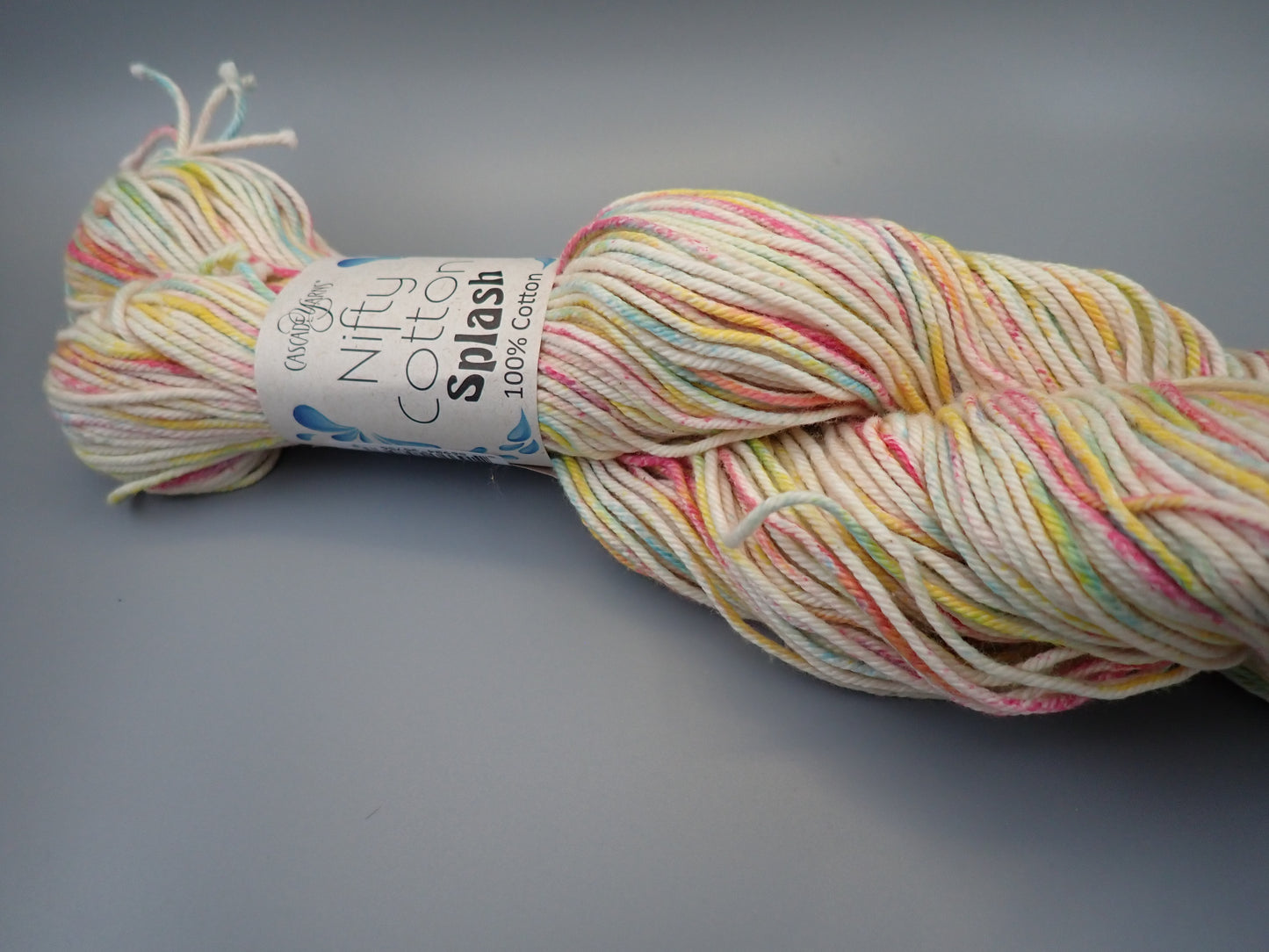 Cascade Yarns Nifty Cotton Splash Worsted weight Candy