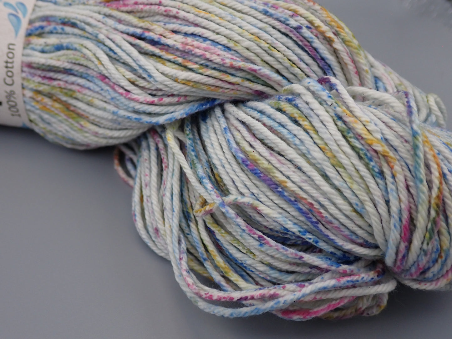 Cascade Yarns Nifty Cotton Splash Worsted weight Vibrant Bloom