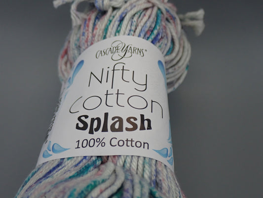 Cascade Yarns Nifty Cotton Splash Worsted weight Spectrum