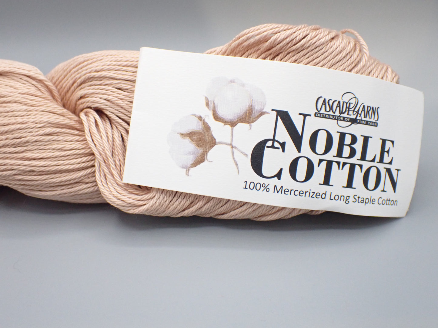 Cascade Yarns Noble Cotton DK weight Toasted Almond