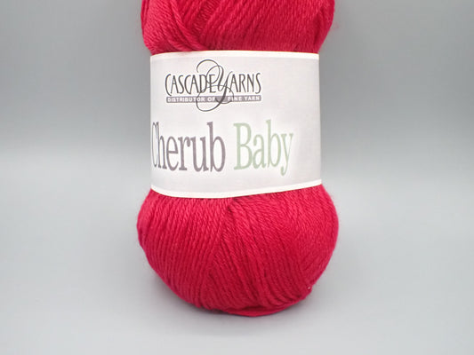 Cascade Yarns Cherub Baby Sock weight Ruby