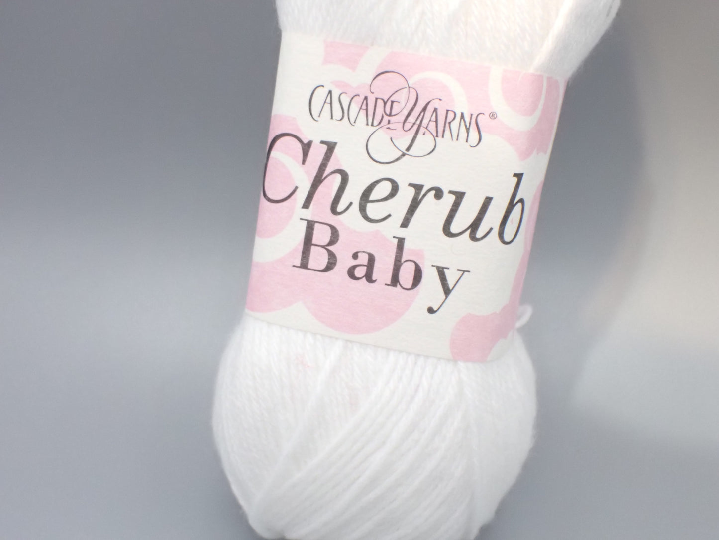 Cascade Yarns Cherub Baby Sock weight White