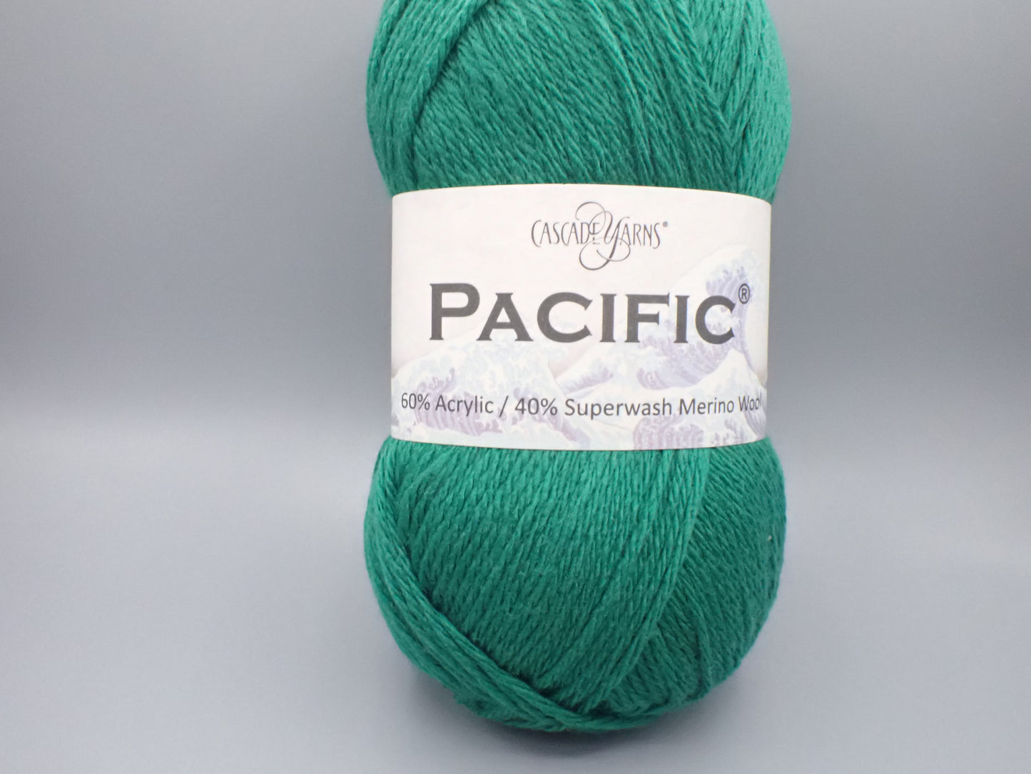 Cascade Yarns Pacific worsted weight Pine Green