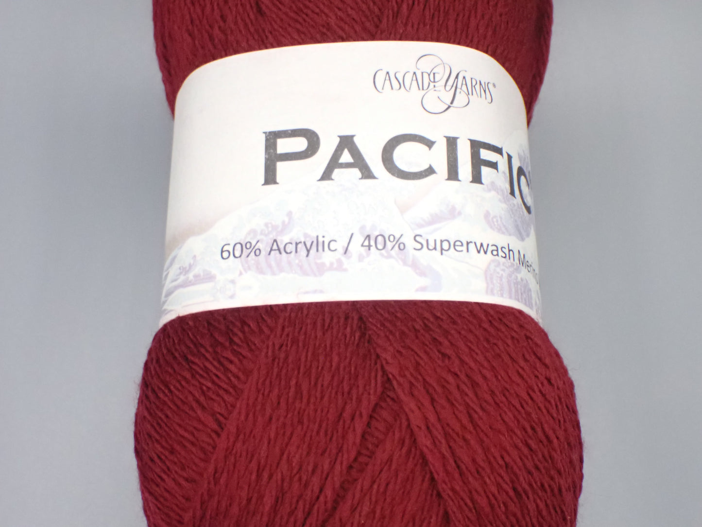 Cascade Yarns Pacific worsted weight Bordeaux