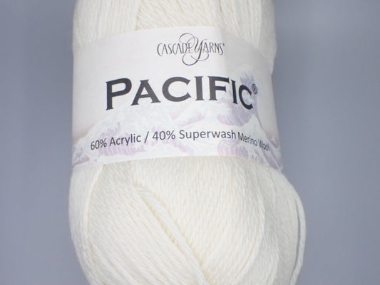 Cascade Yarns Pacific worsted weight Cream