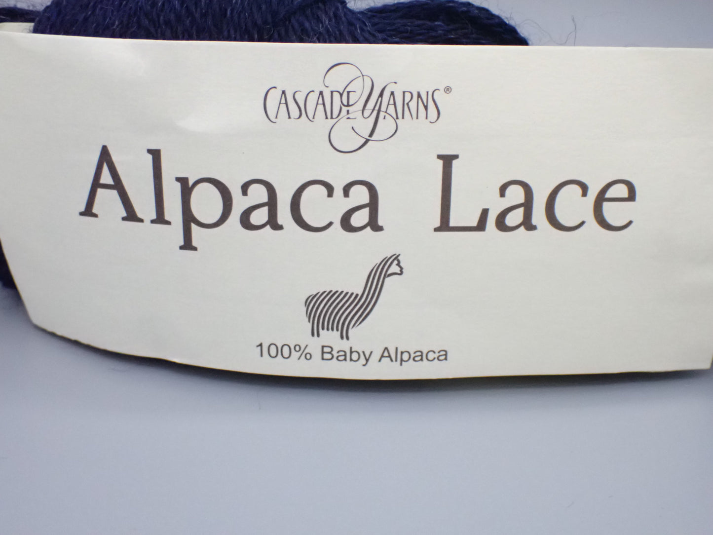 Cascade Yarns Alpaca Lace, Lace weight Navy