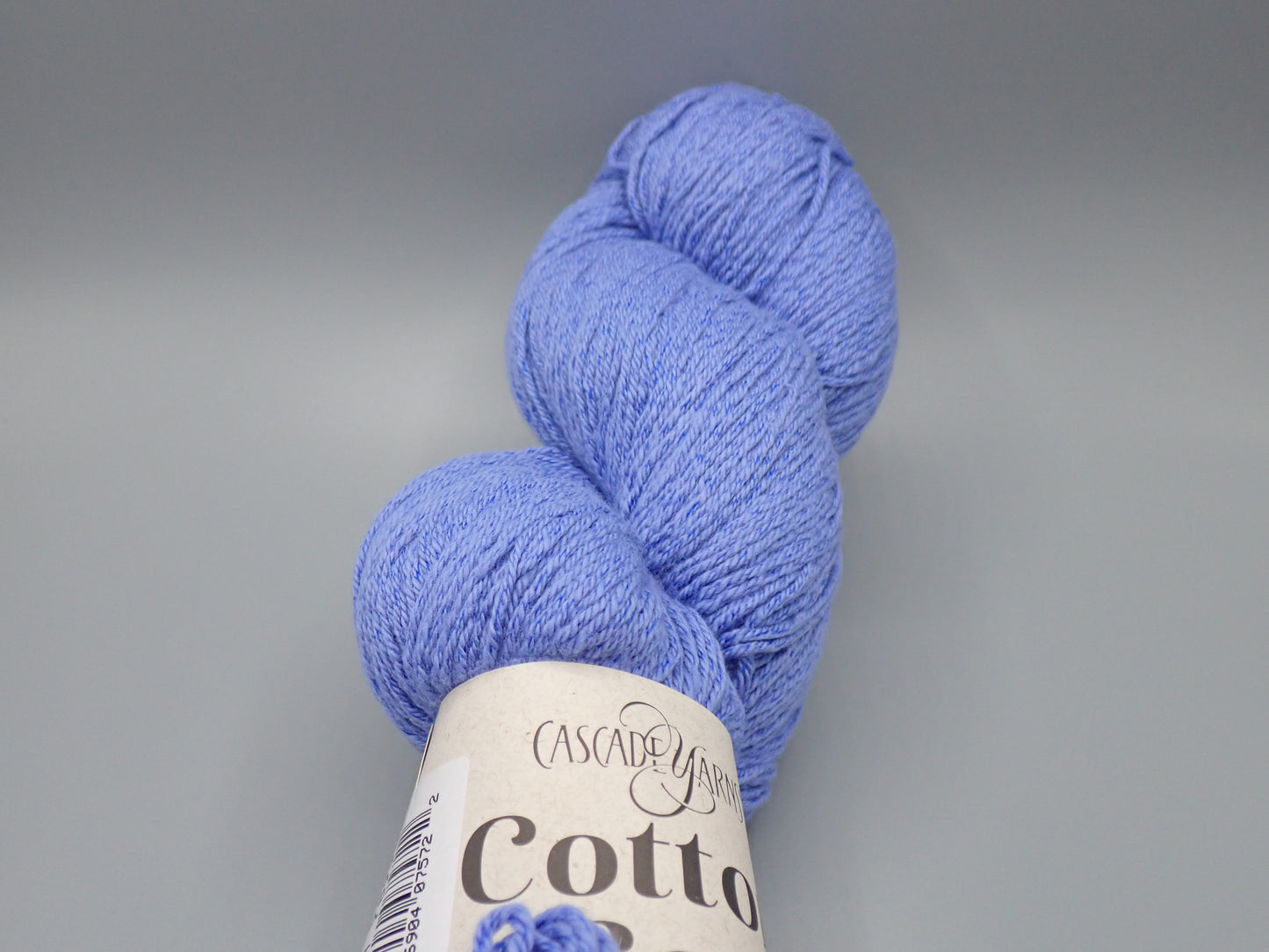 Cascade Yarns Cotton Sox Sock weight Cornflower Blue