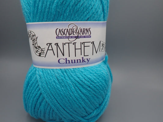 Cascade Yarns Anthem Chunky Bulky weight yarn Bachelor Button