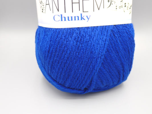 Cascade Yarns Anthem Chunky Bulky weight yarn Cobalt