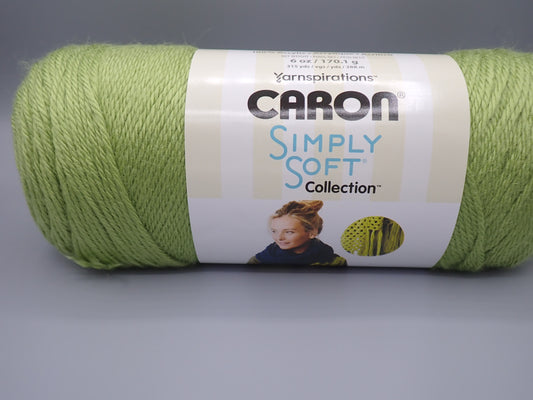 Caron Simply Soft DK weight yarn Pistachio