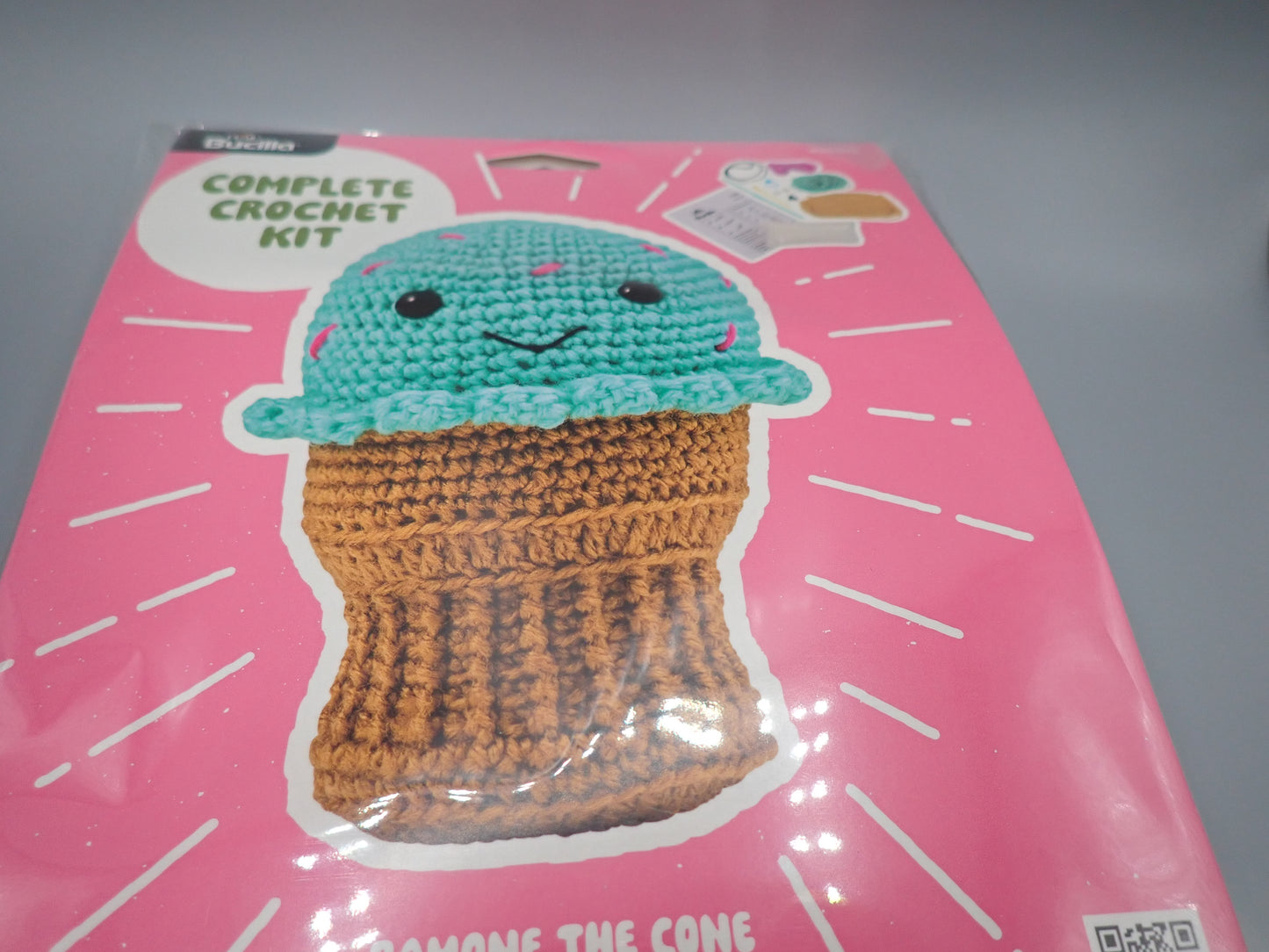 Bucilla crochet kit Ramone the Cone