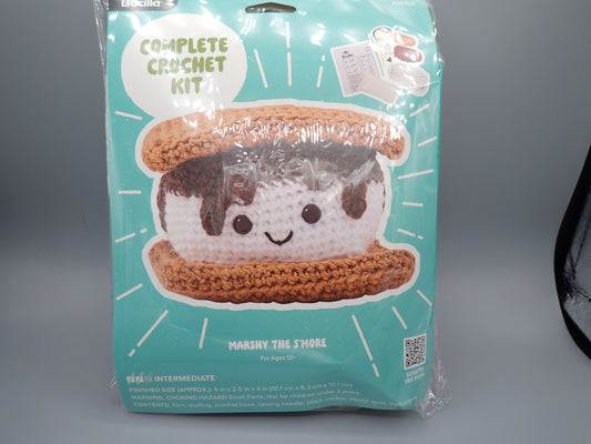 Bucilla crochet kit Marshy the S'More