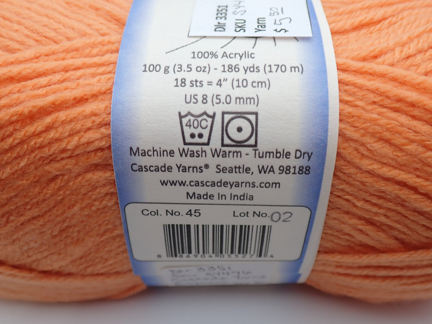 Cascade Yarns Anthem Worsted weight Autumn Sunset