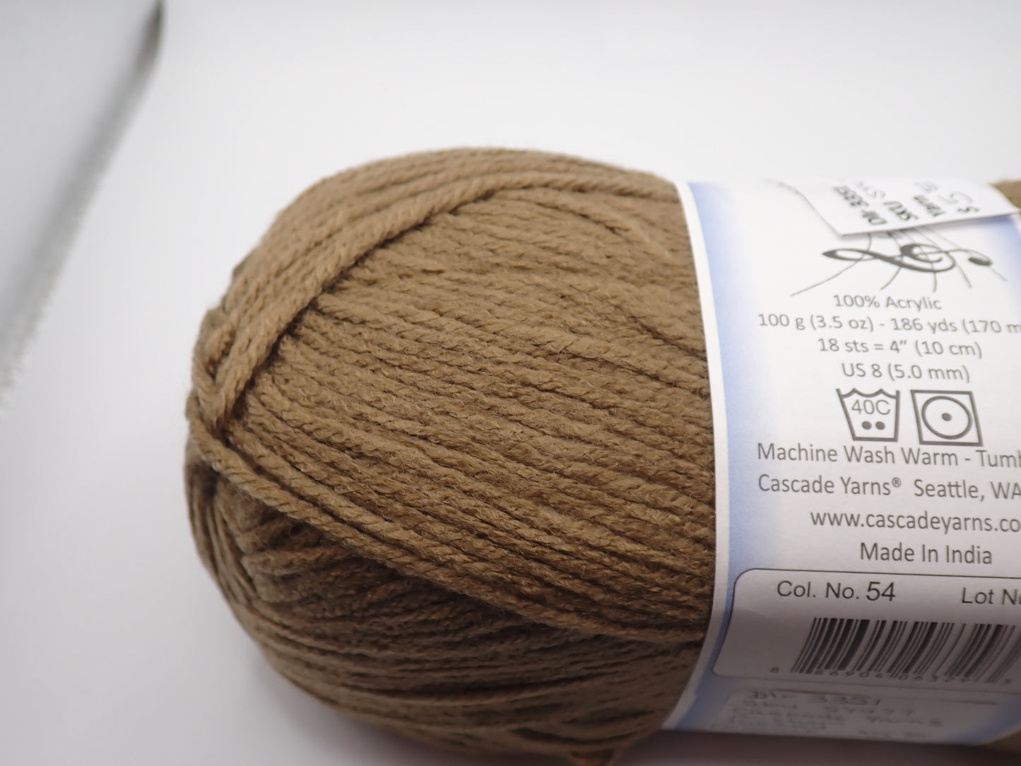 Cascade Yarns Anthem Worsted weight Toasted Coconut