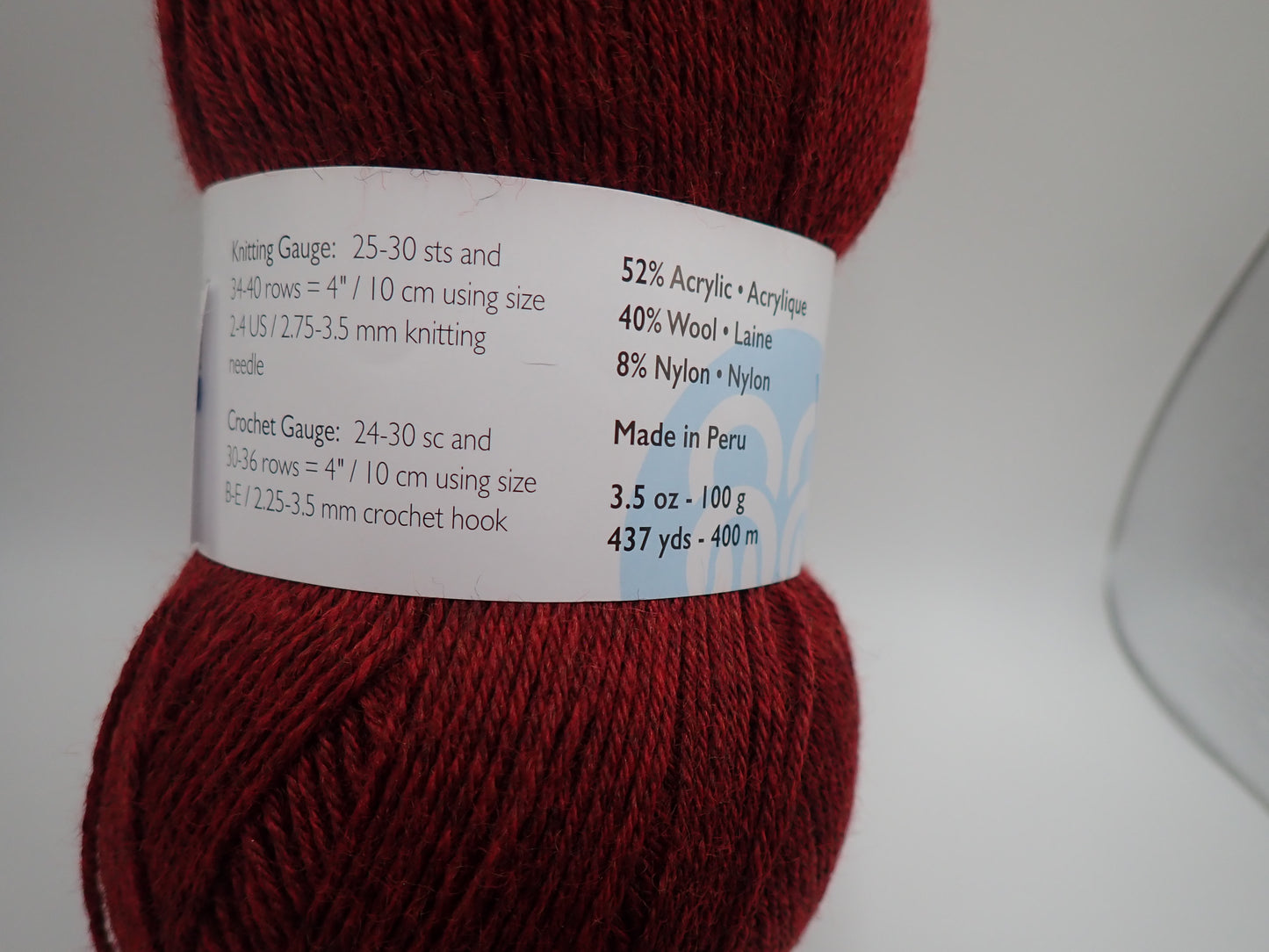 Berroco Vintage Sock Fingering weight Black Cherry