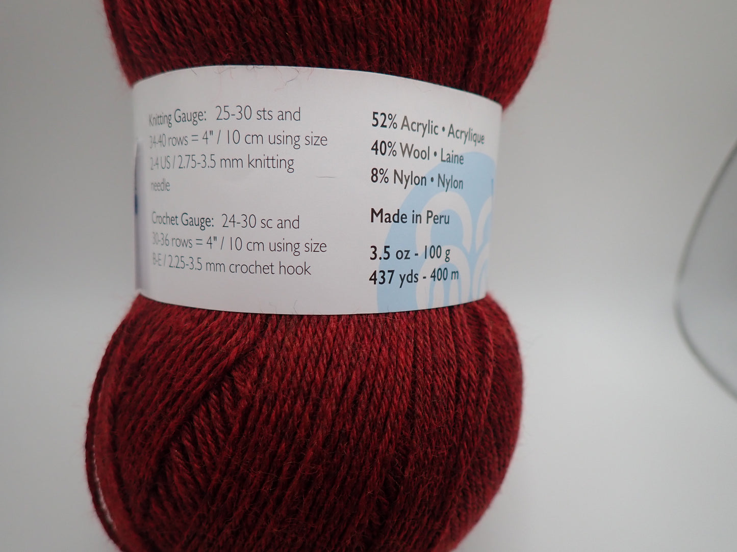 Berroco Vintage Sock Fingering weight Black Cherry