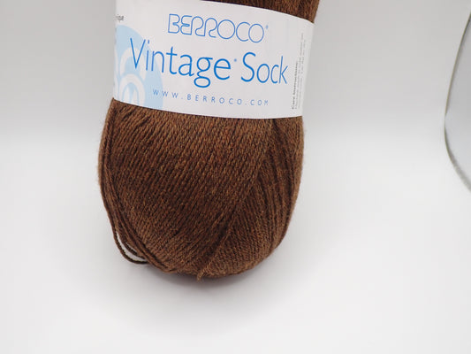 Berroco Vintage Sock Fingering weight Chocolate