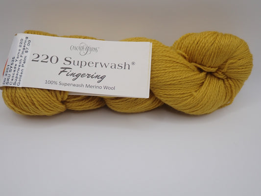 Cascade Yarns 220 Superwash Fingering weight Golden Palm