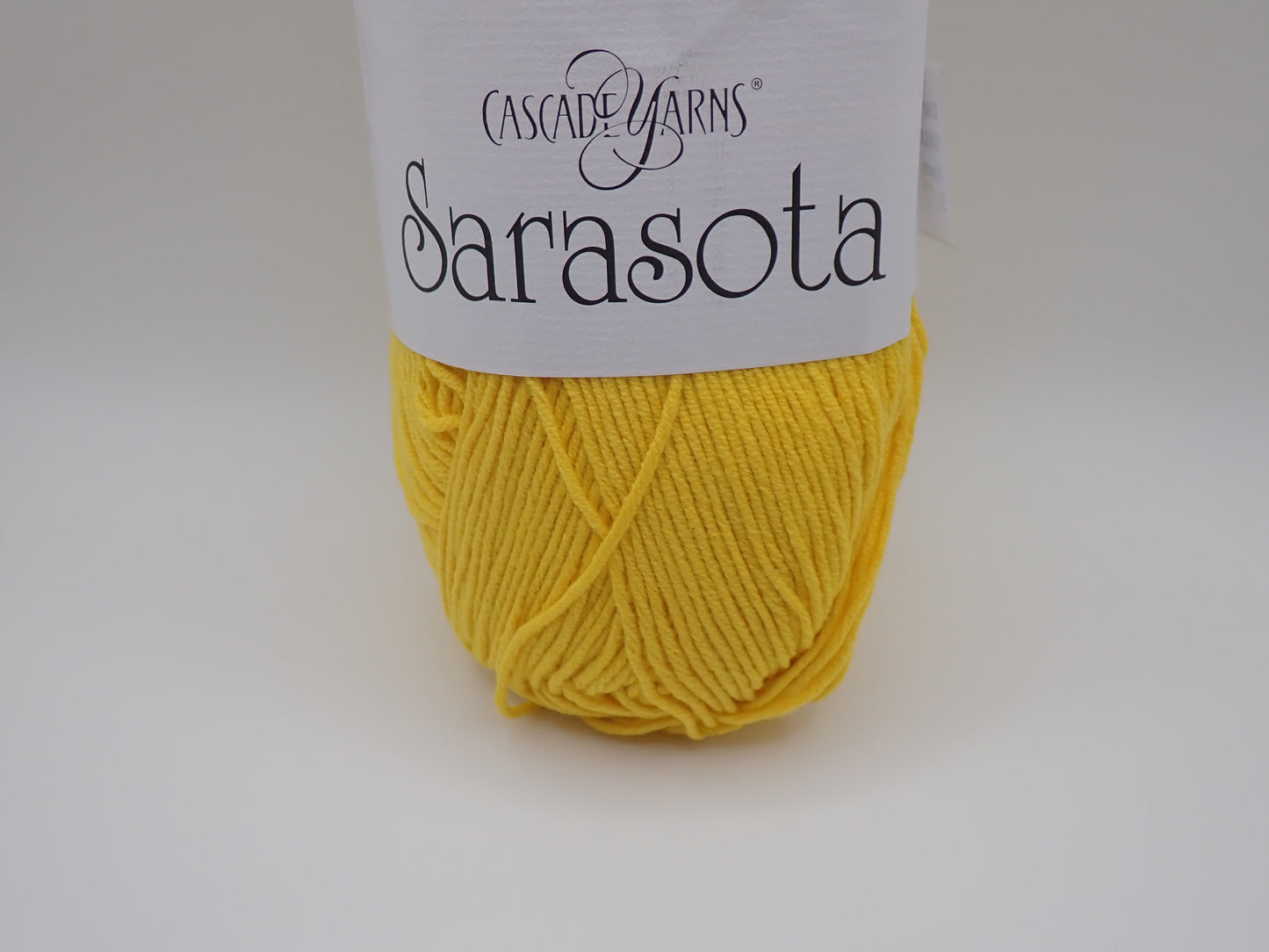 Cascade Yarns Sarasota DK weight Yellow