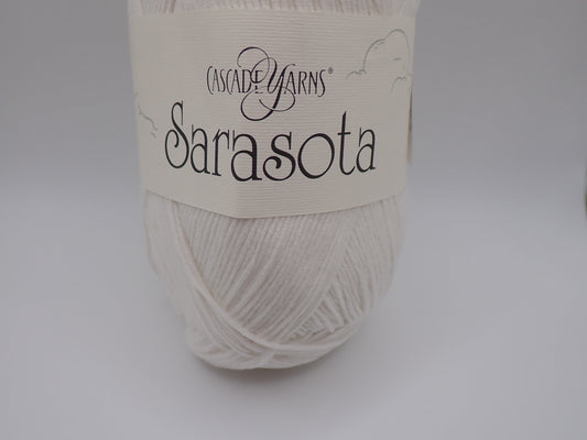 Cascade Yarns Sarasota DK weight White