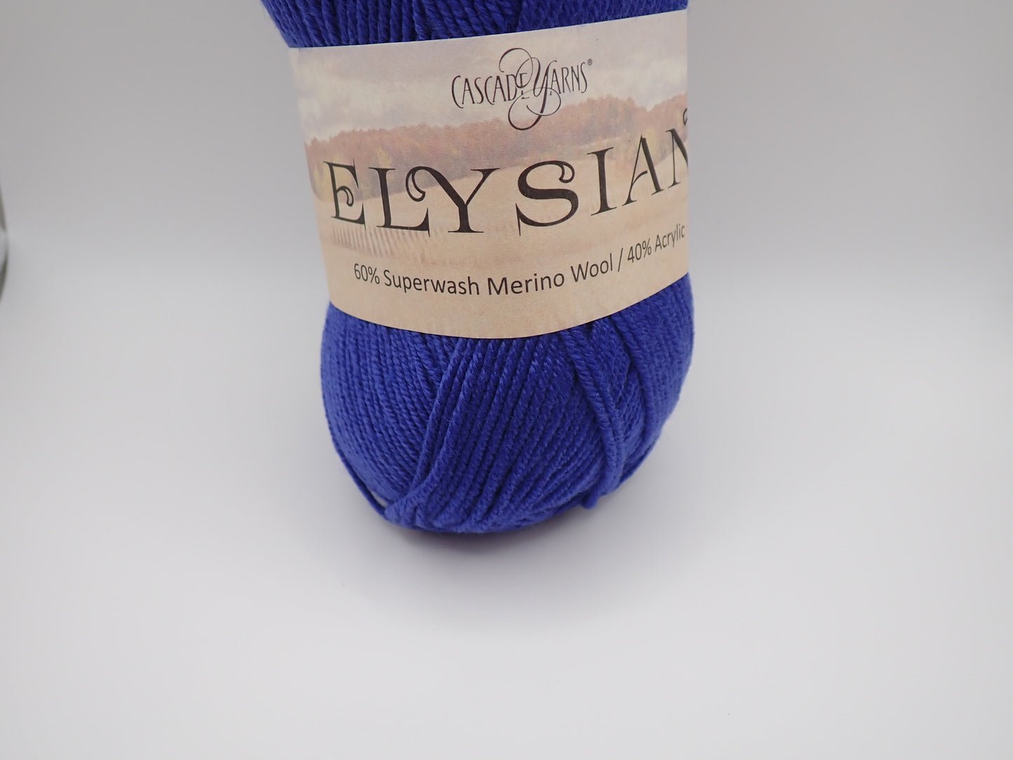 Cascade Yarns Elysian DK weight Blue Iris