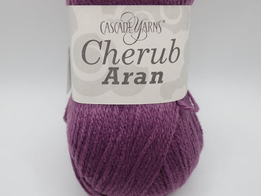 Cascade Yarns Cherub Aran Worsted weight Wood Violet