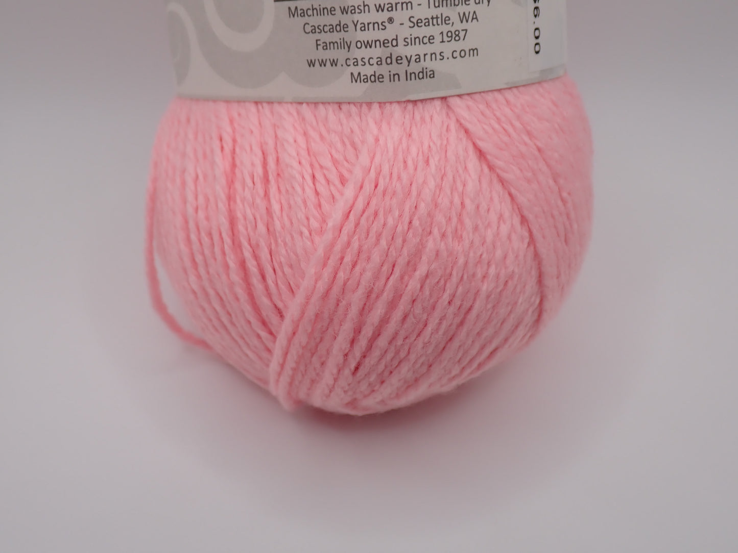 Cascade Yarns Cherub Aran Worsted weight Cotton Candy