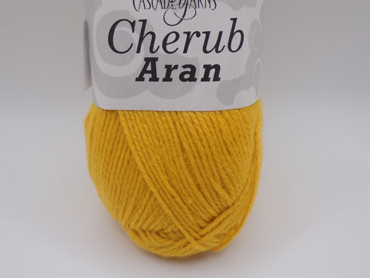 Cascade Yarns Cherub Aran Worsted weight Old Gold