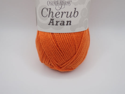 Cascade Yarns Cherub Aran Worsted weight Harvest Pumpkin