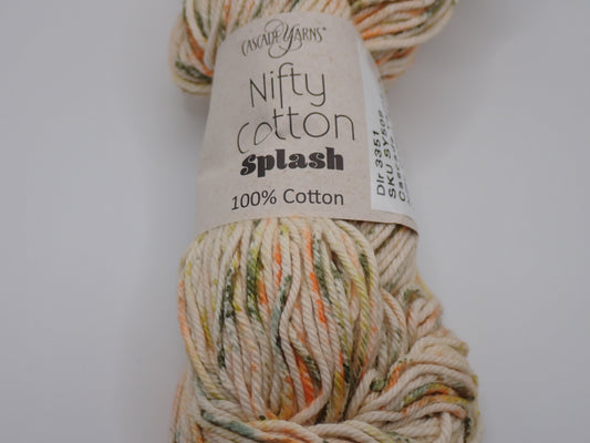 Cascade Yarns Nifty Cotton Splash Worsted weight Cactus