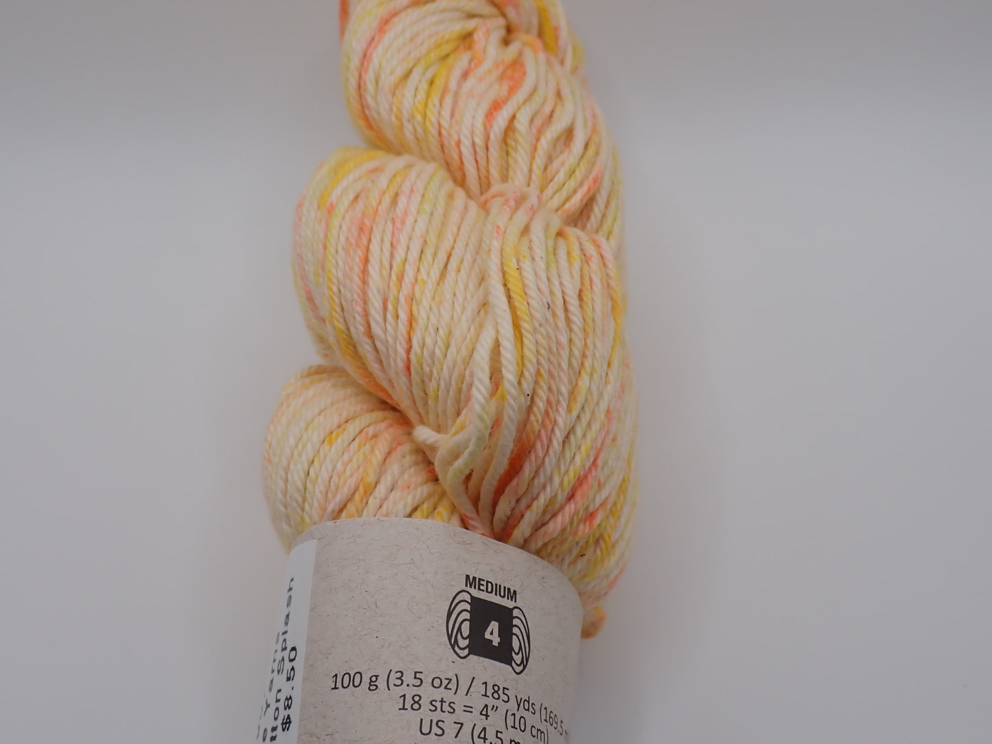 Cascade Yarns Nifty Cotton Splash Worsted weight Citrus