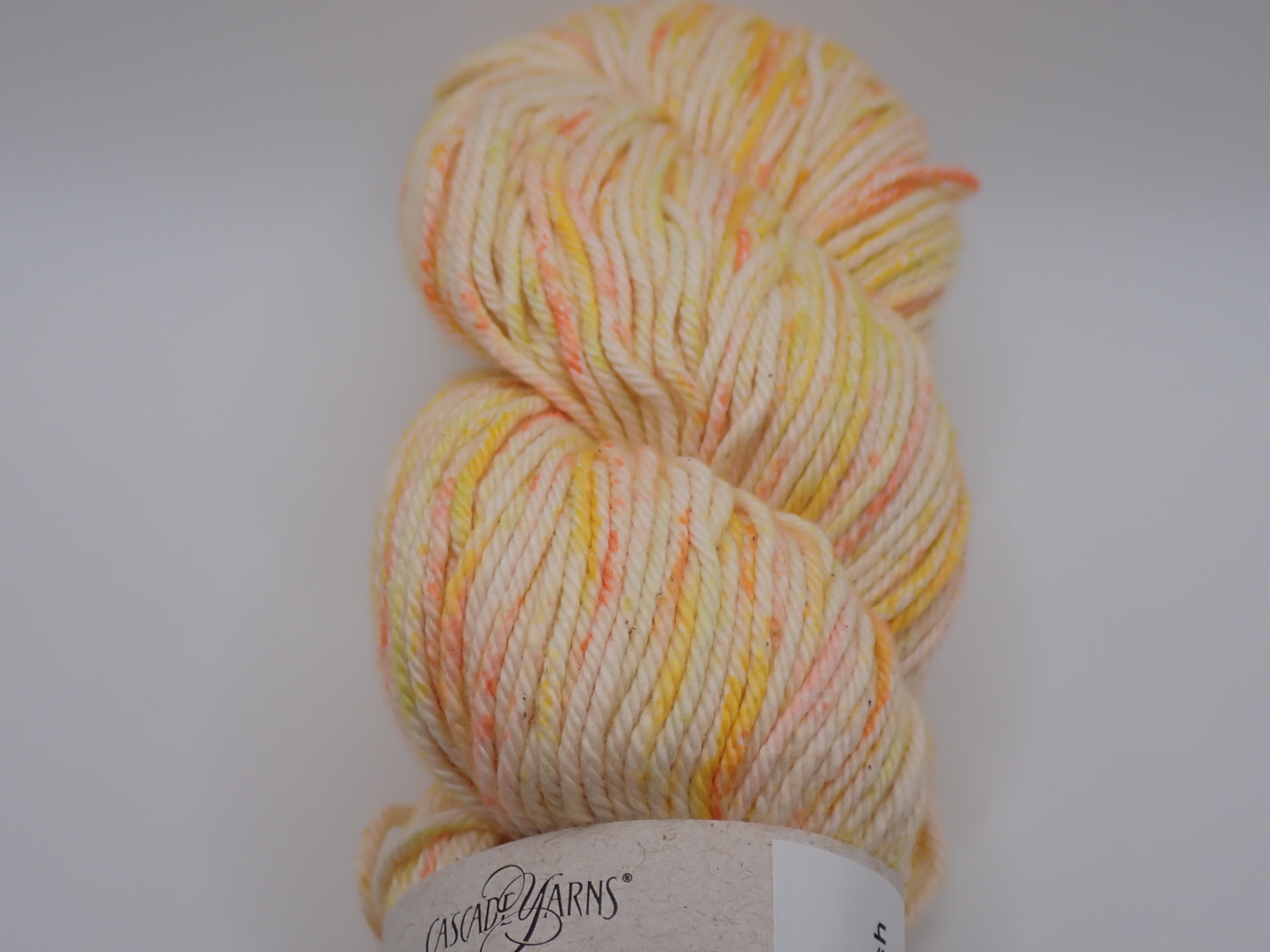 Cascade Yarns Nifty Cotton Splash Worsted weight Citrus