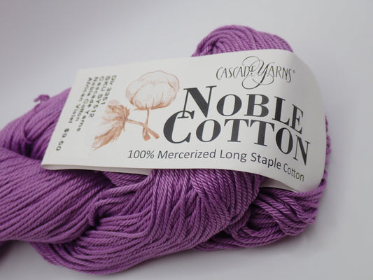 Cascade Yarns Noble Cotton DK weight African Violet