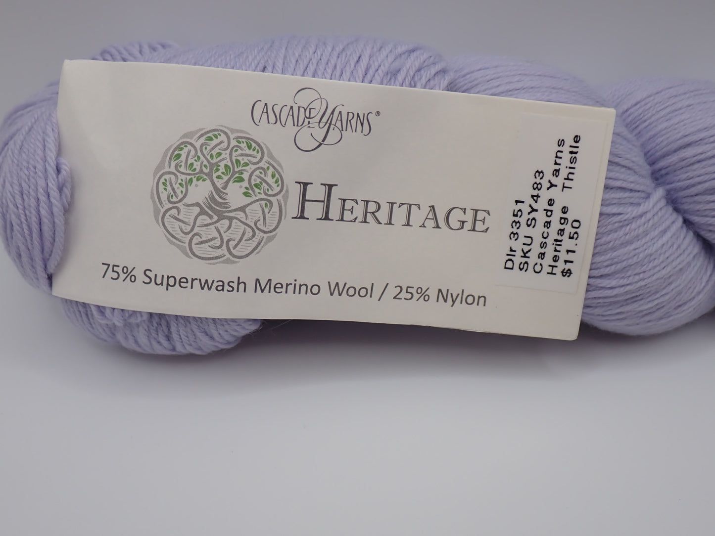 Cascade Yarns Heritage Fingering weight Thistle
