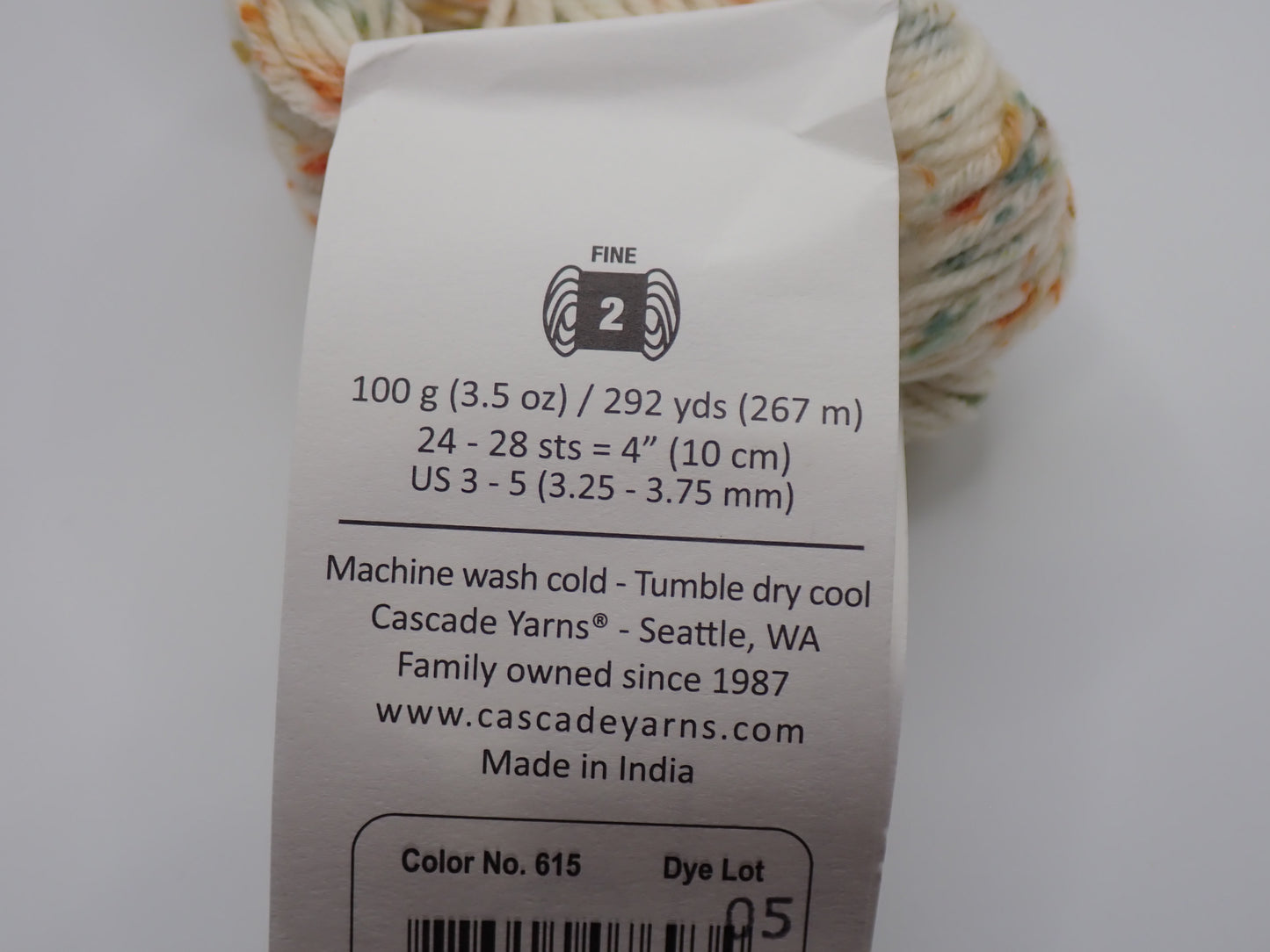 Cascade Yarns Heritage 6 Hand Paints Sock weight Desert