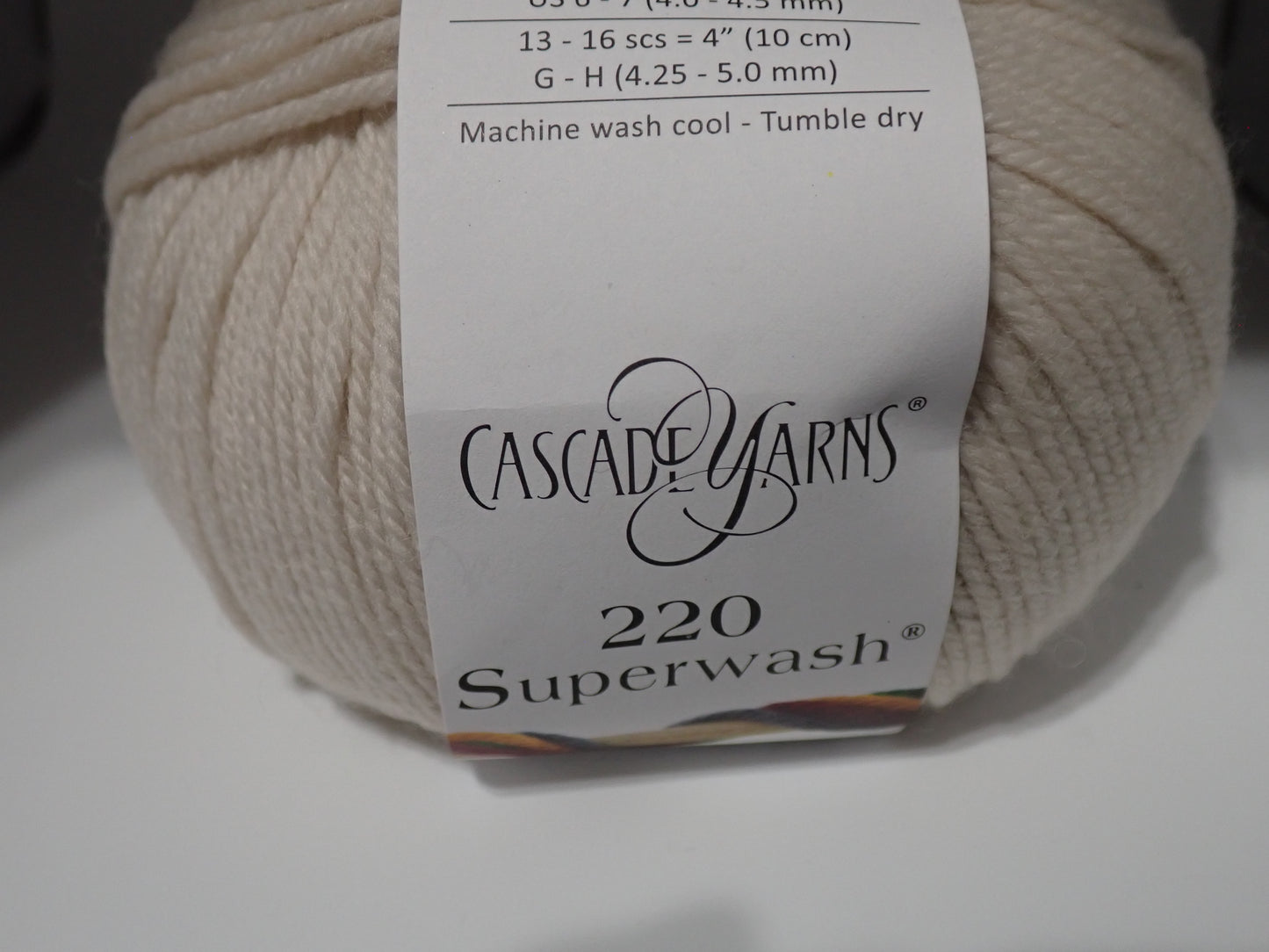 Cascade Yarns 220 Superwash DK weight Frosted Almond