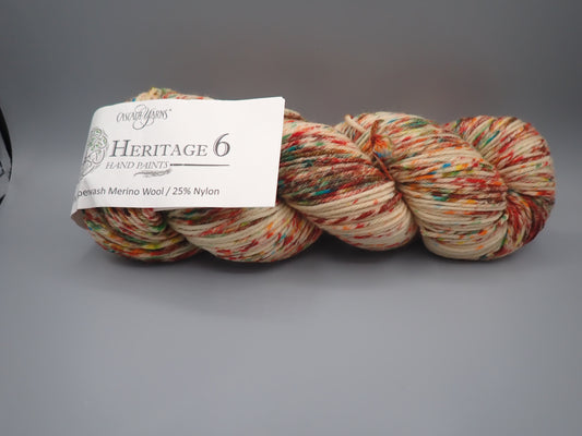 Cascade Yarns Heritage 6 Hand Paints Sock weight Fiesta