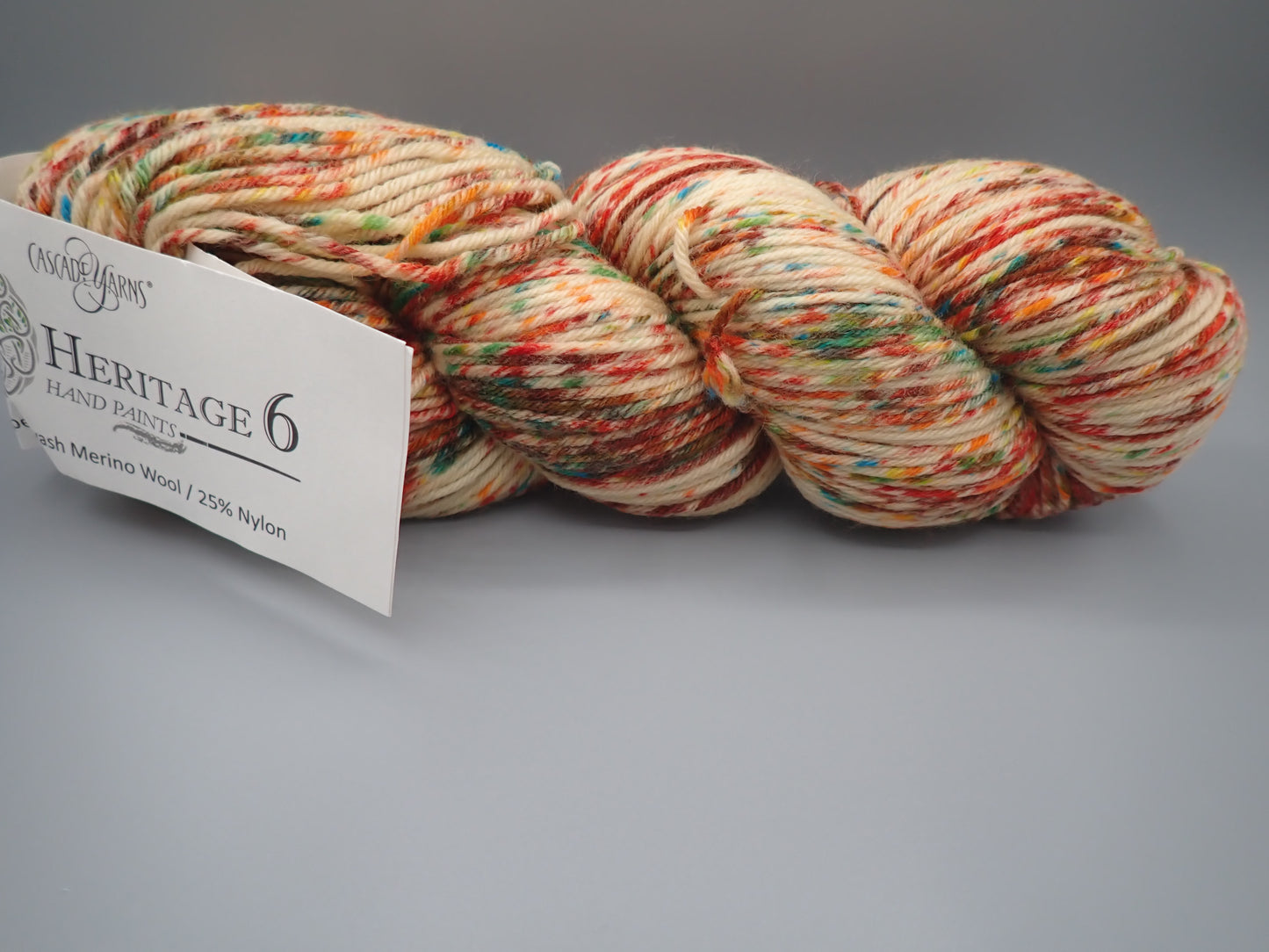 Cascade Yarns Heritage 6 Hand Paints Sock weight Fiesta